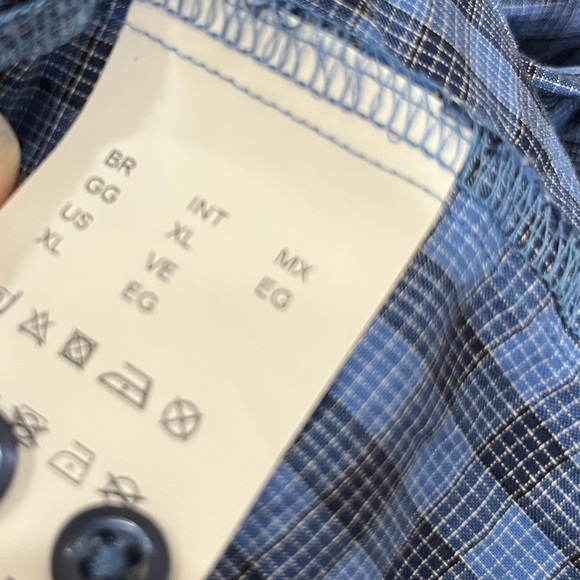 Hugo Boss BOSS Button-Up Short Sleeve Shirt XL slim fit - Picture 3 of 6